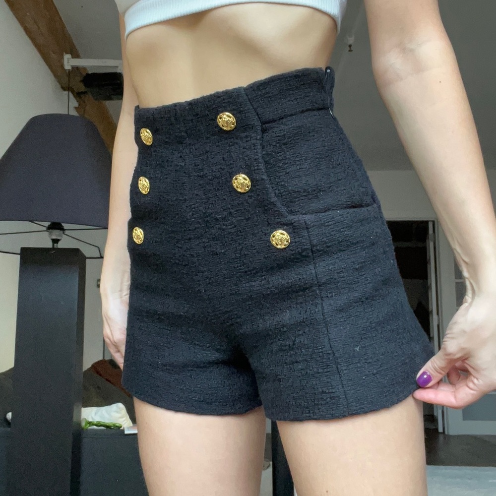 Zara Black shorts